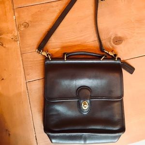 Vintage Leather Coach bag